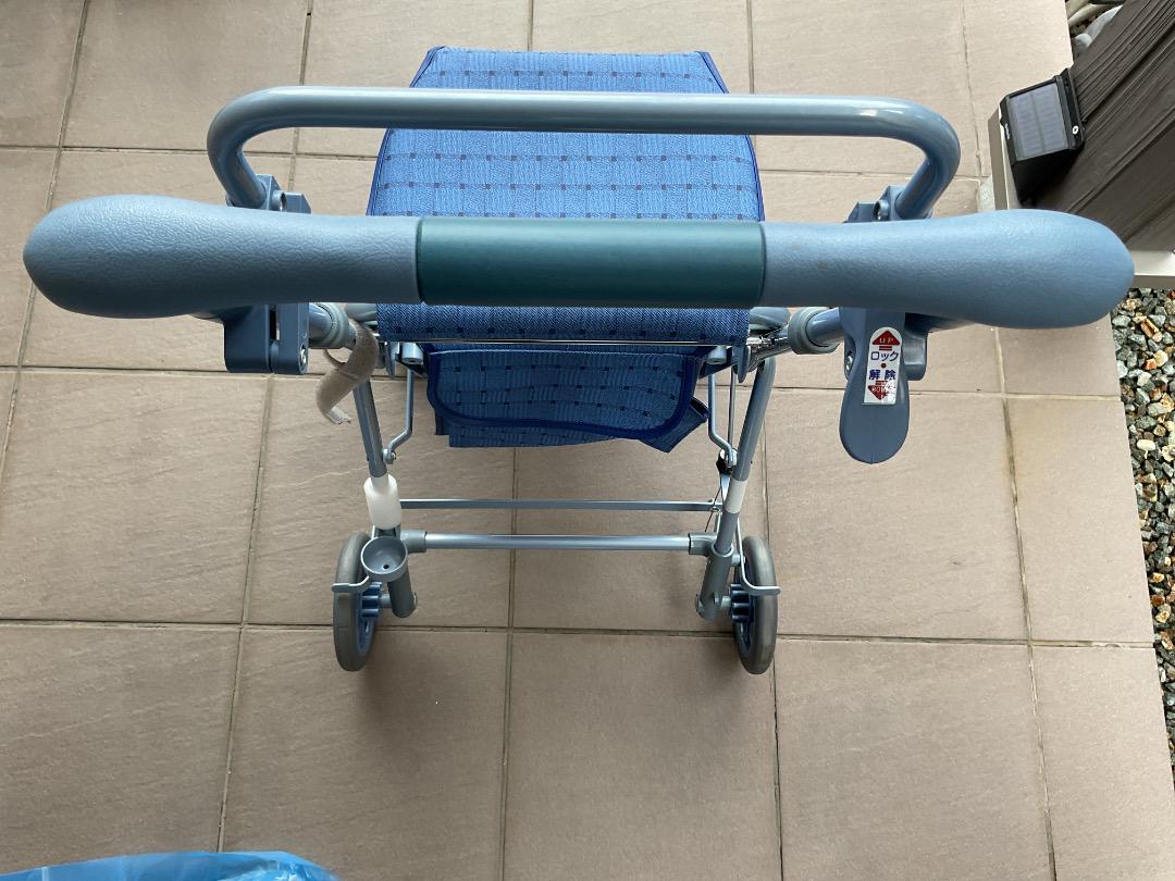 シルバーカー　島製作所　リズムRWC 折りたたみ可