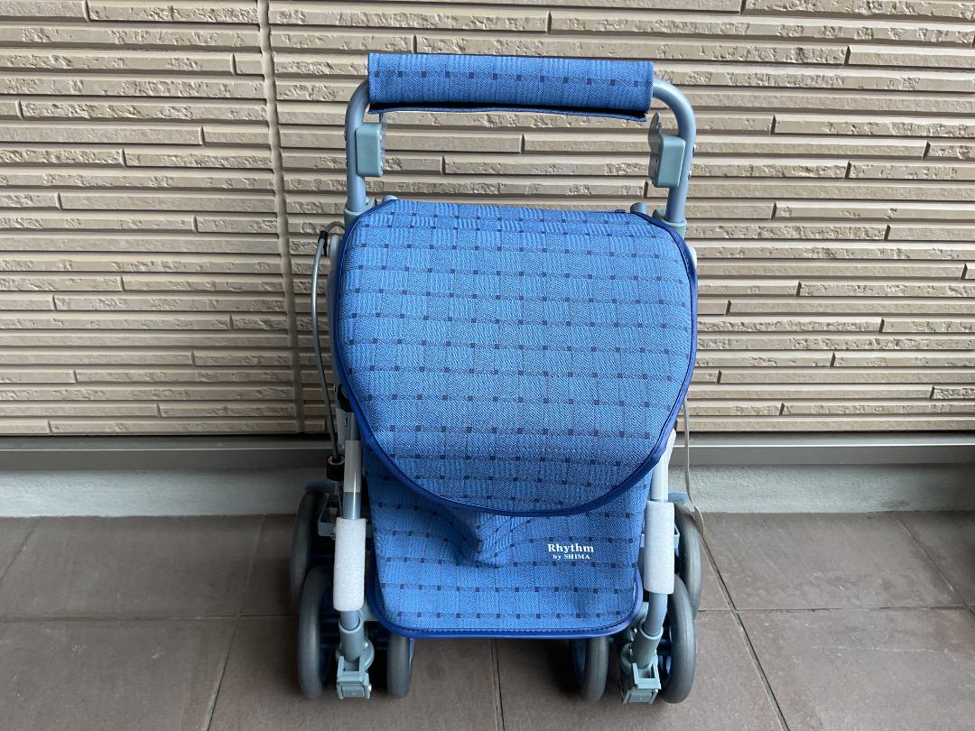 シルバーカー　島製作所　リズムRWC 折りたたみ可