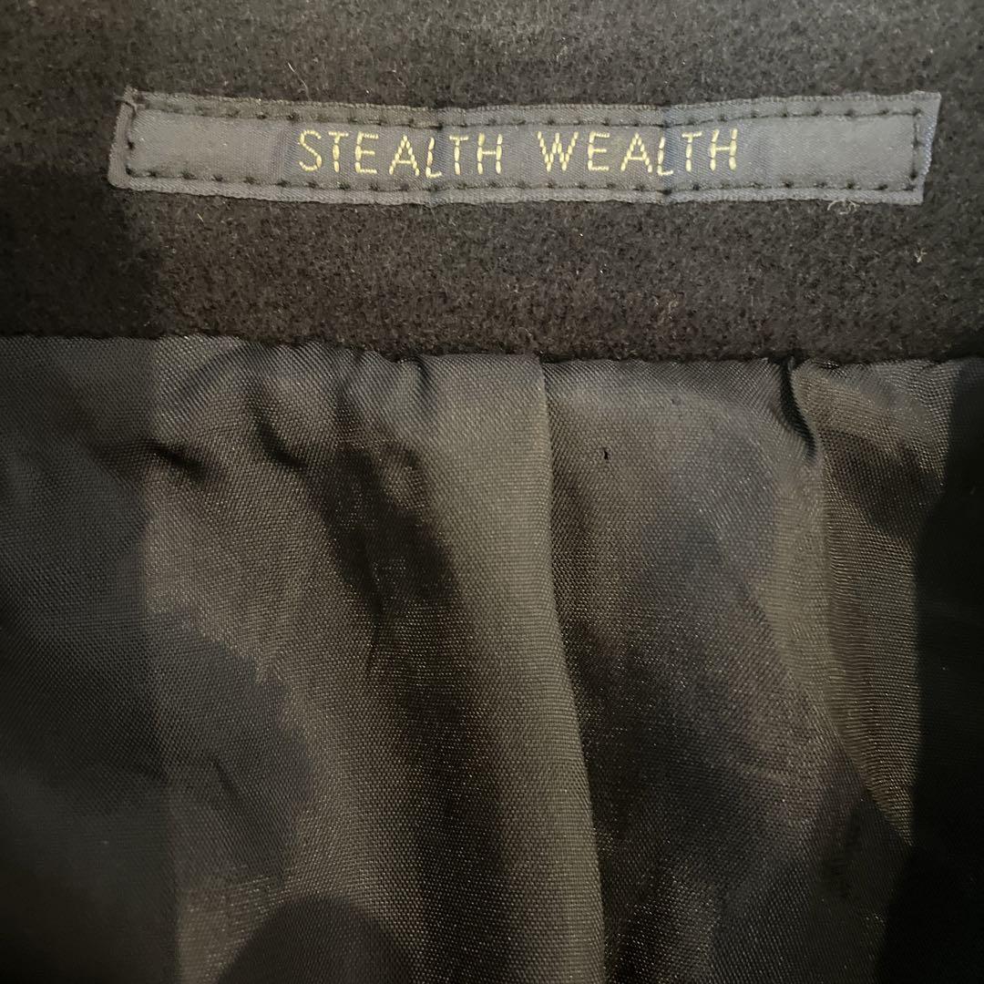 ウールフリースPコート　STEALTH WEALTH
