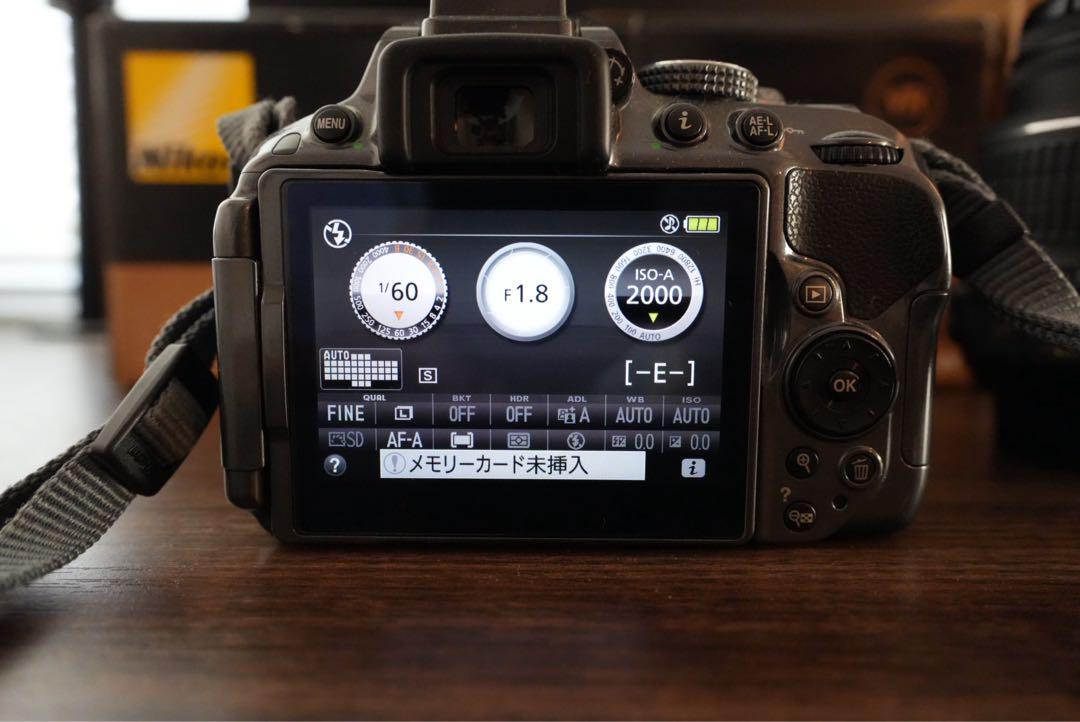 Nikon D5300 18-140 VR Kit ＋ 35mm 単焦点レンズ