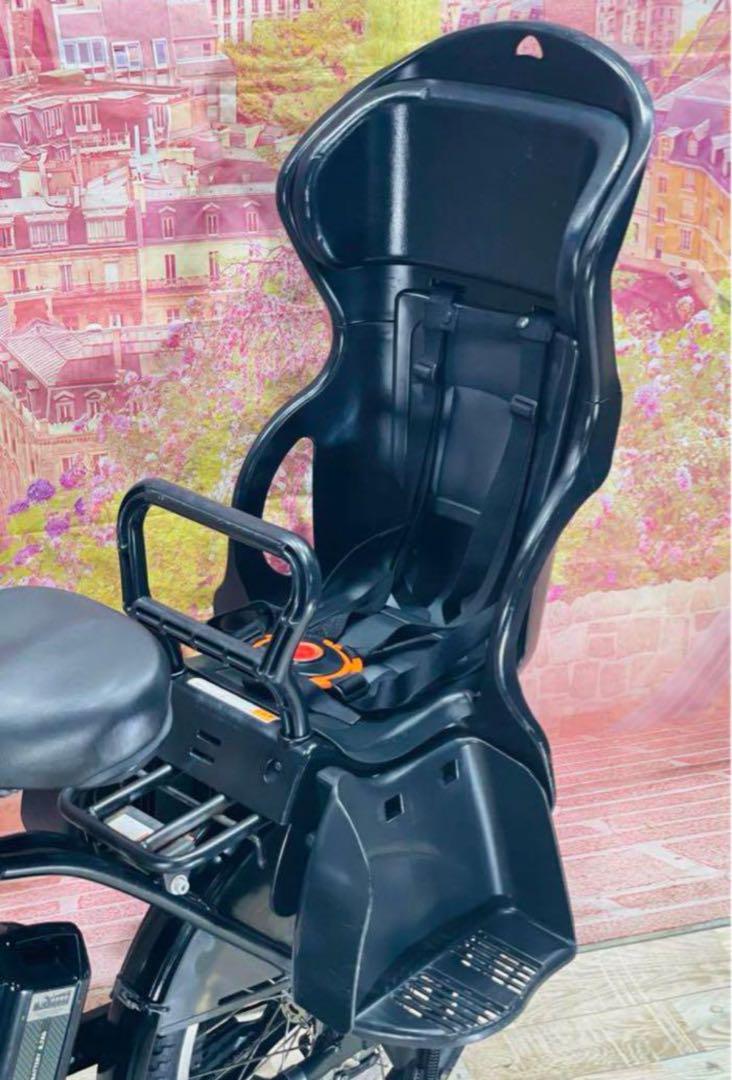 K2023 電動自転車ヤマハ パスキス子供乗せ 20インチ ブラック 送料無料 電動自転車 子供乗せ レンタル 1ヶ月 ヤマハ PAS Kiss mini un