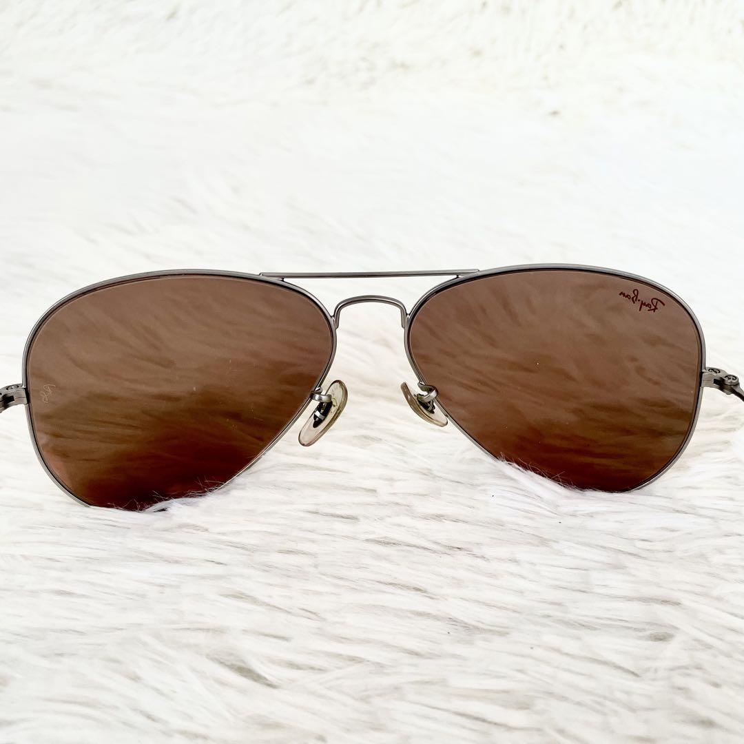Ray-Ban レイバン　RB3025　アビエーター　ラージメタル　ピンクレンズ