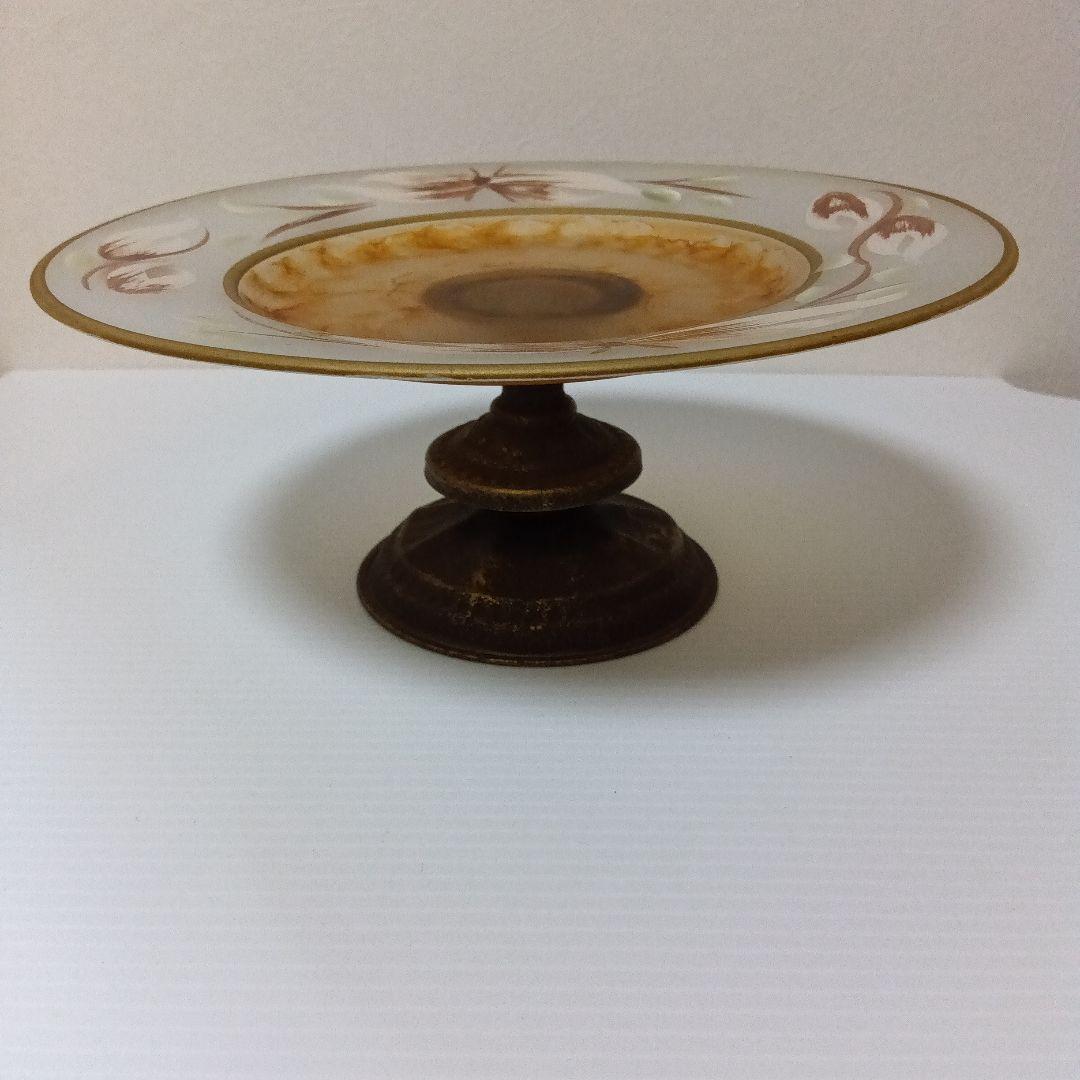 ベネチアングラス　ムラーノガラス　コンポート20cm