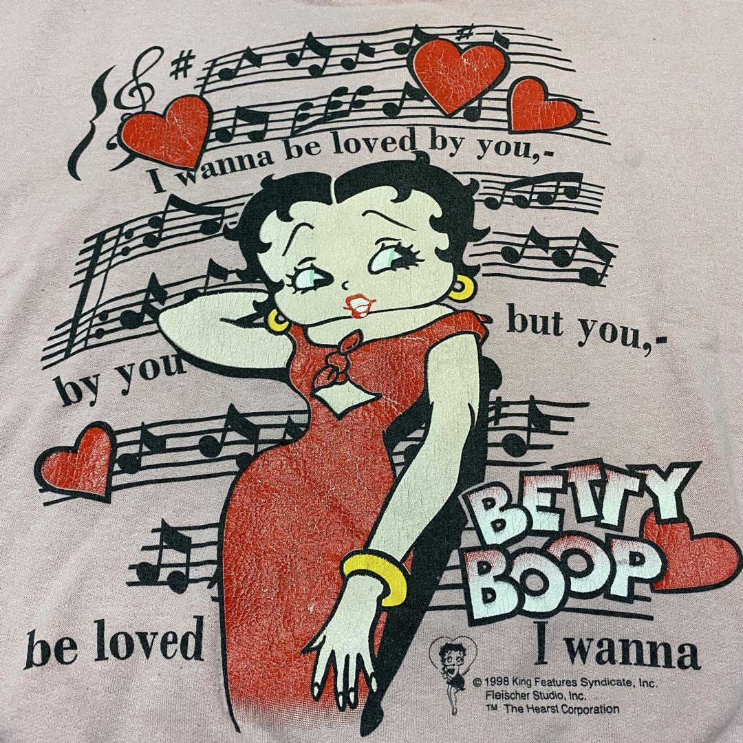 古着 Hanes BETTY BOOP 1988 ビンテージ 値下げ可