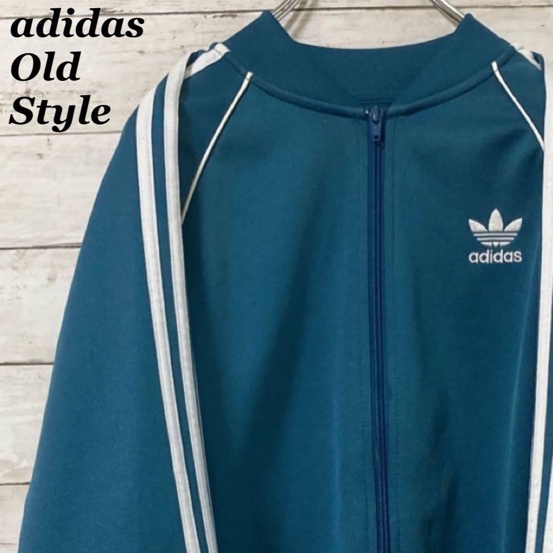 《希少》アディダス adidas★ジャージ M★ブルー 青★AUTH TT