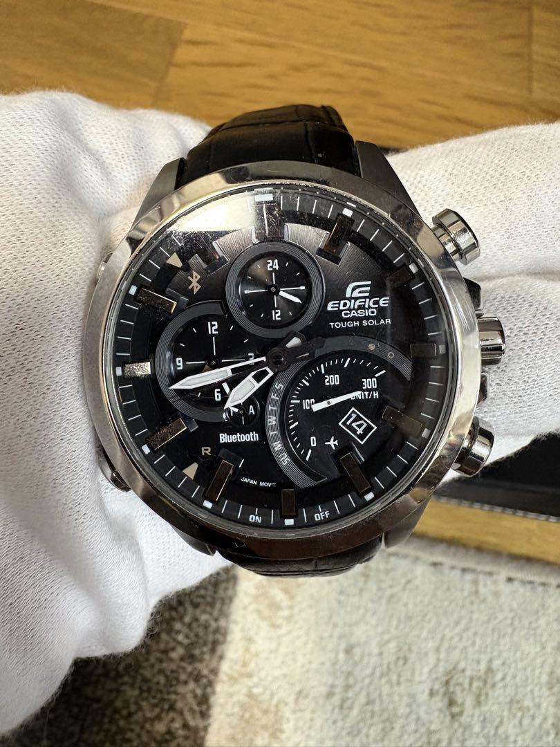 EDIFICE Bluetooth タッチソーラー 時計　動作確認済み