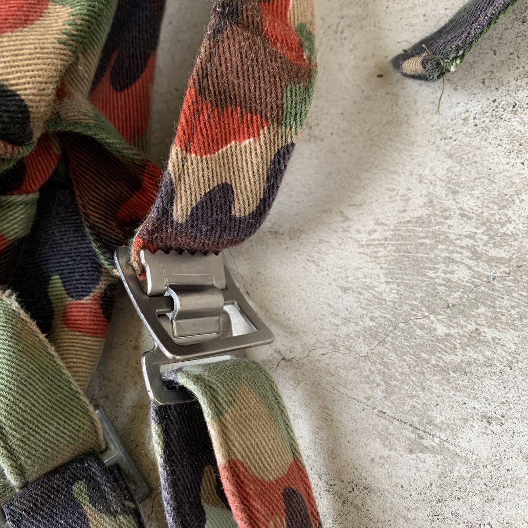 vintage スイス軍　ベスト　アルペンカモ　迷彩　カモフラージュ