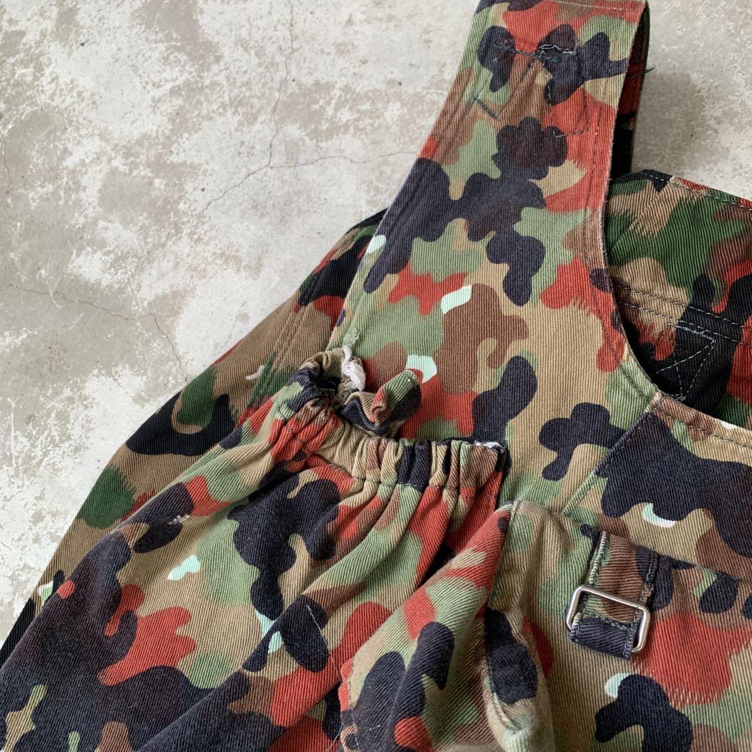 vintage スイス軍　ベスト　アルペンカモ　迷彩　カモフラージュ
