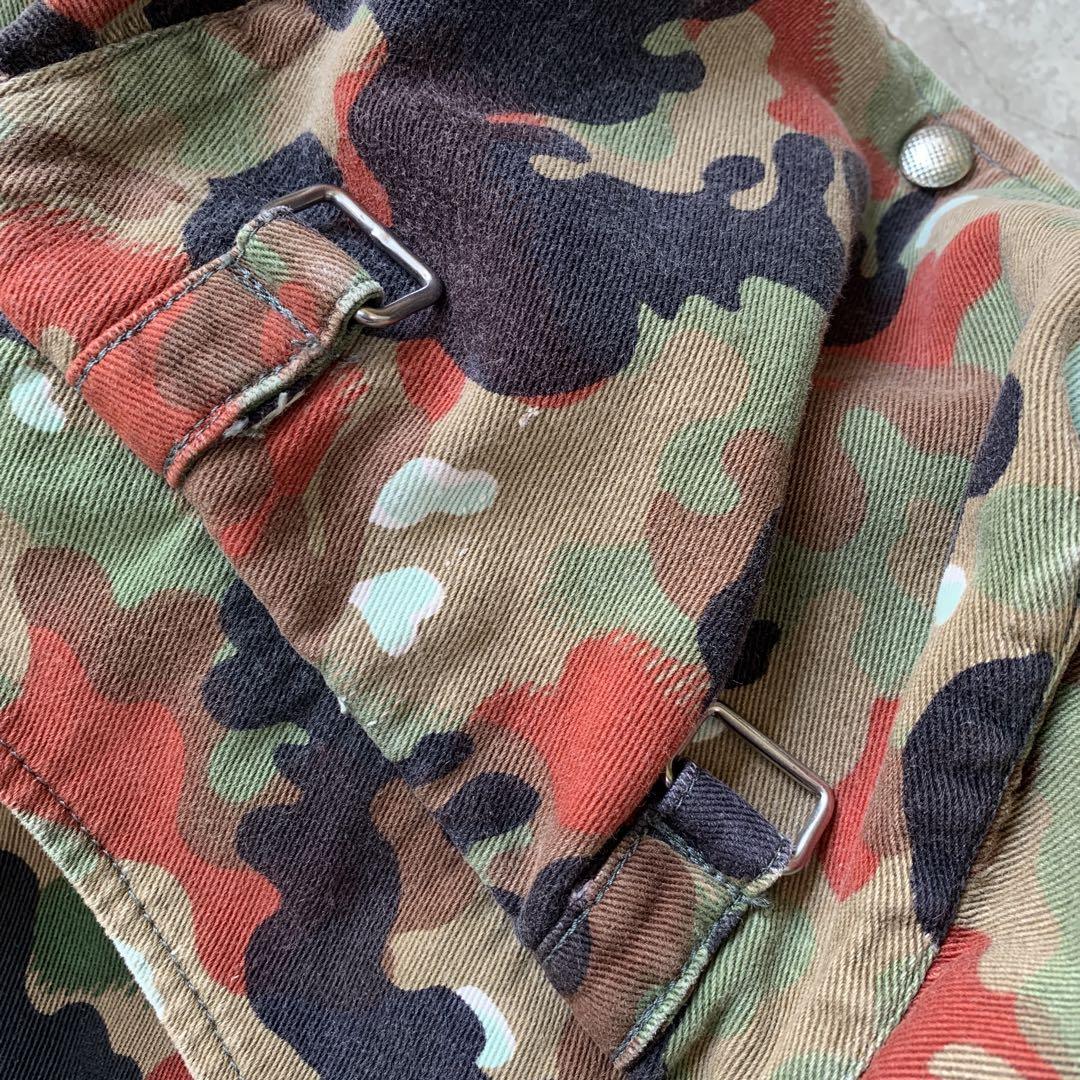 vintage スイス軍　ベスト　アルペンカモ　迷彩　カモフラージュ