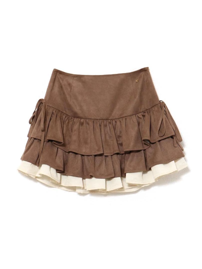 Mel gather skirt brown andmaryS ANDMARY
