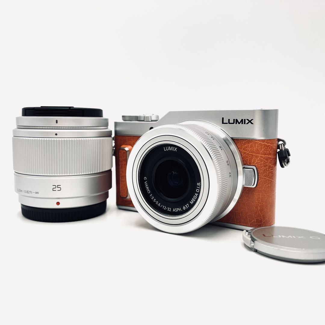 Wi-Fi対応 Panasonic DC-GF10 ダブルレンズキット　ホワイト