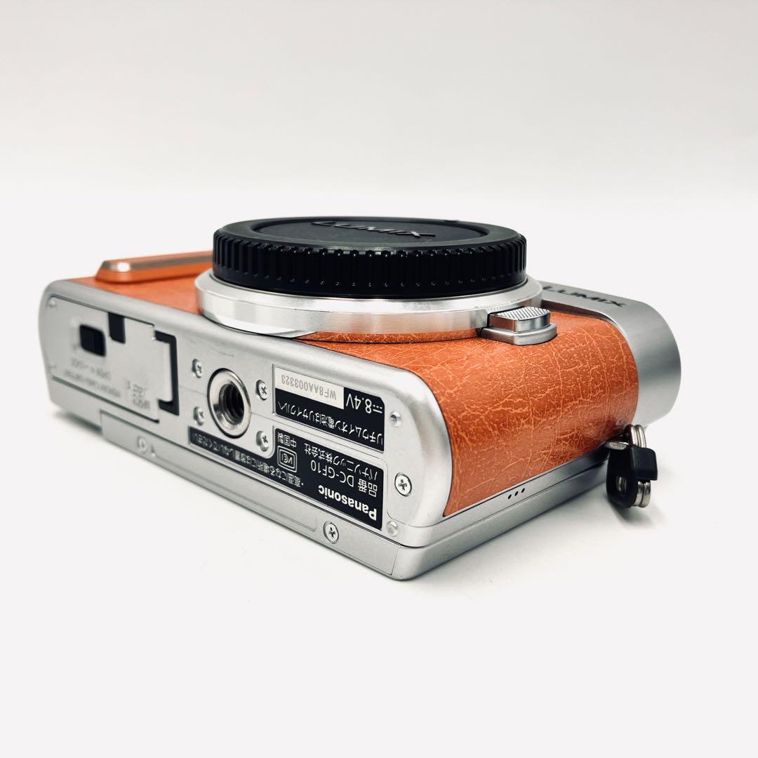 Wi-Fi対応 Panasonic DC-GF10 ダブルレンズキット　ホワイト