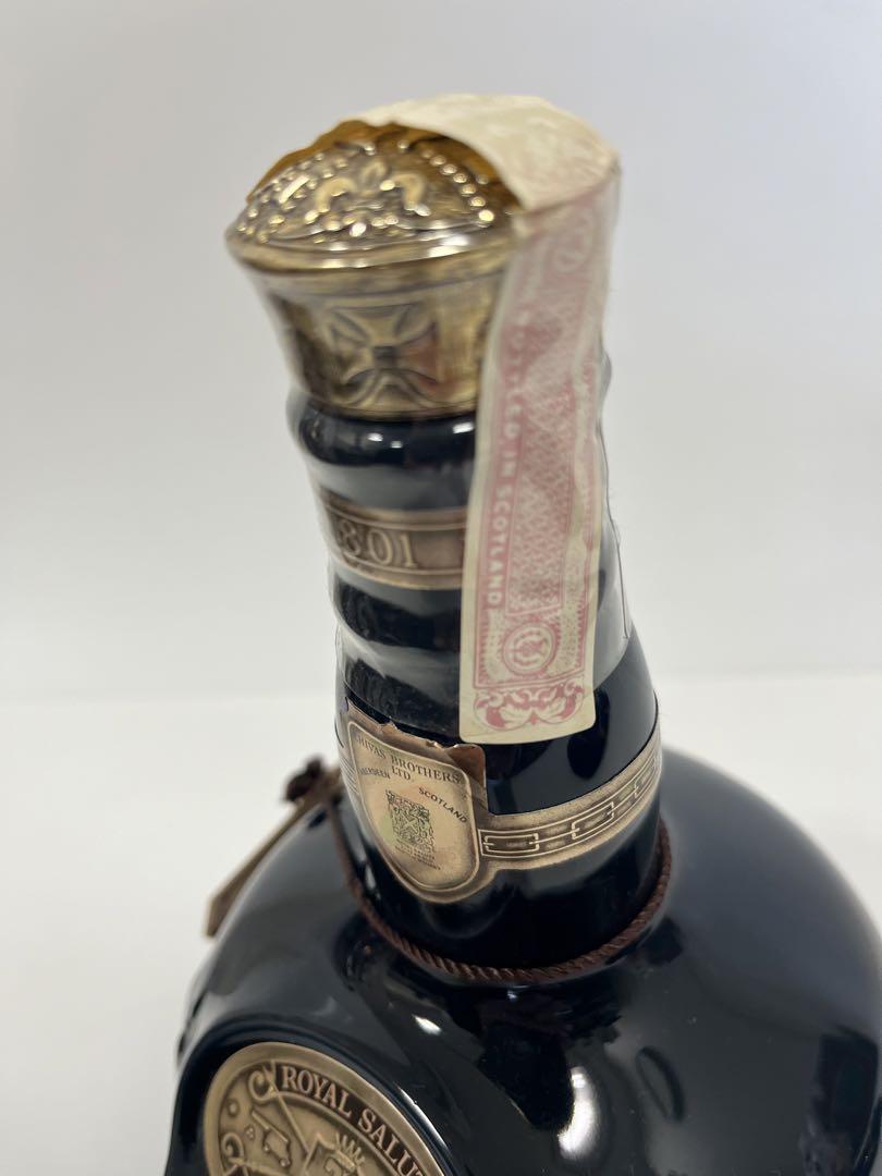  SALUTE ロイヤルサルート　21年　青　青陶器　スコッチ