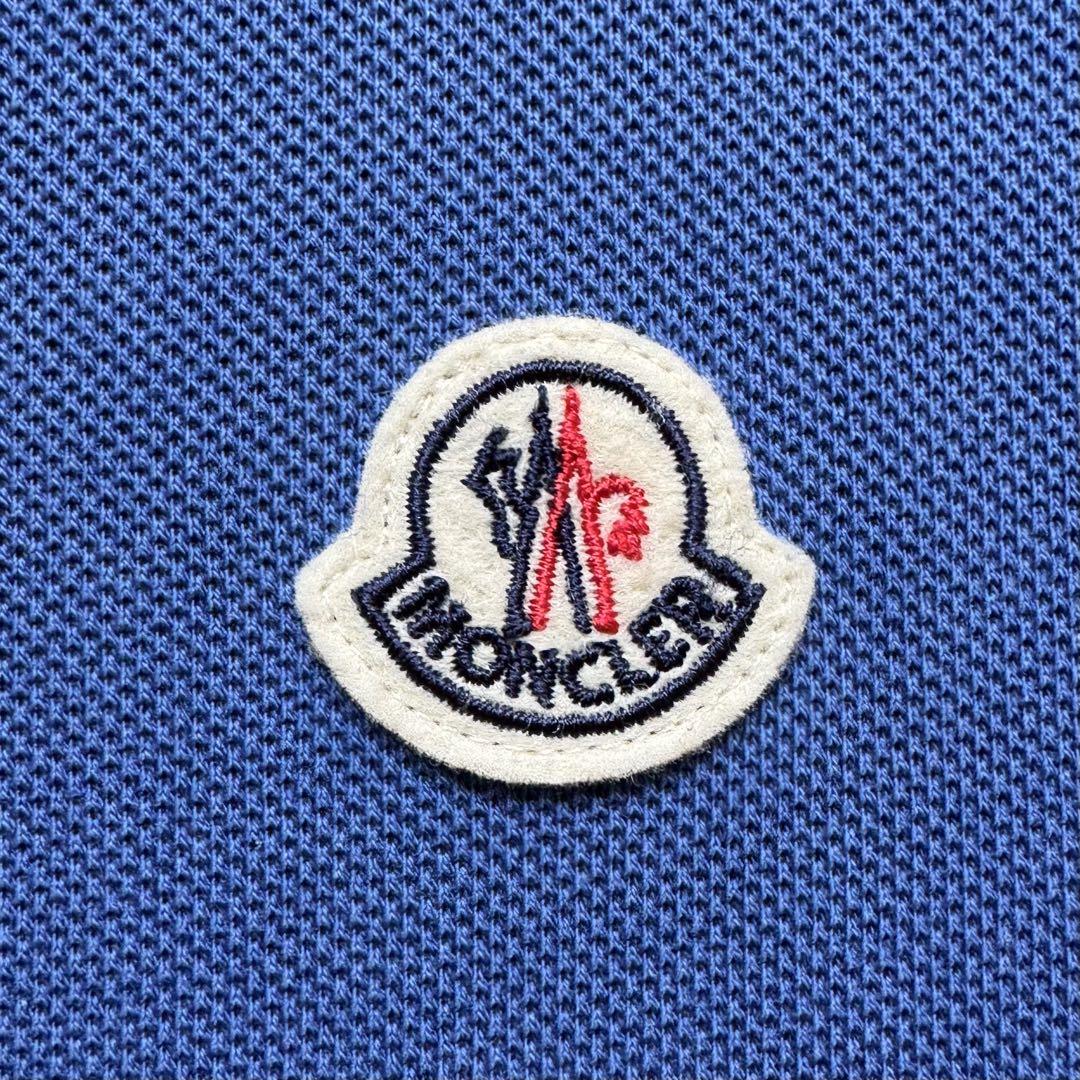 ✨美品✨MONCLER 白青 ポロシャツ メンズ S ロゴ刺繍 コットン 楽天市場】モンクレール ポロシャツ メンズ（素材（生地・毛糸