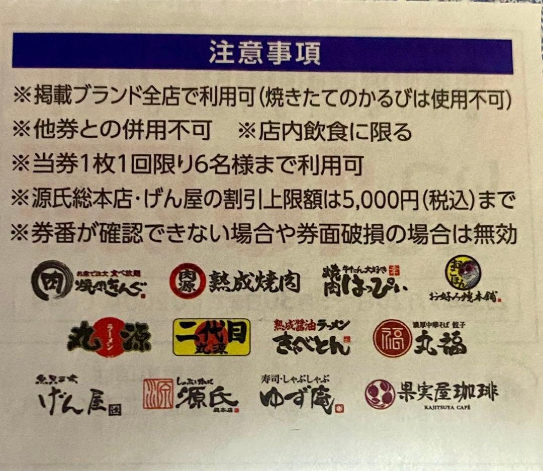 【Heartwarming様専用】物語コーポレーション優待券6枚