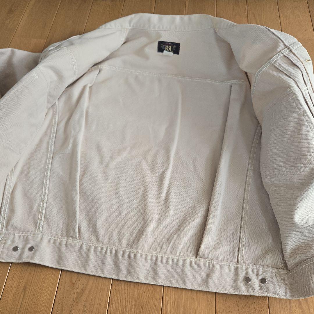 ダブルアールエル RRL ジャケット オフホワイト系