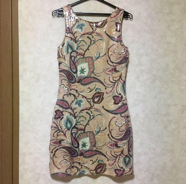 ワンピース 結婚式 二次会 ビーズ刺繍 ローズバッド メルカリ
