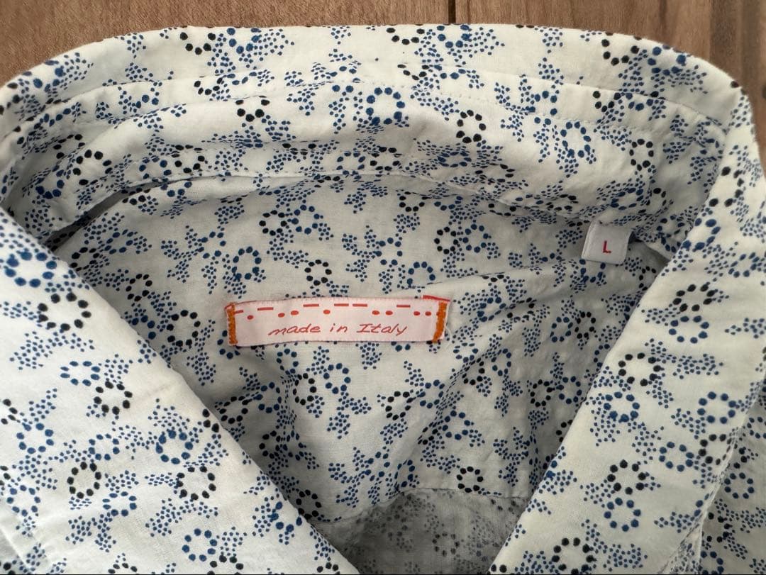 イタリア_男性シャツL