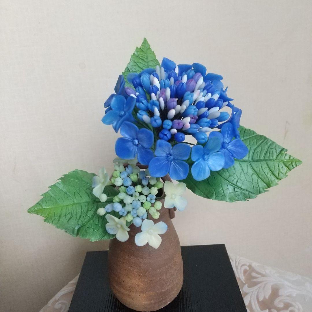 クレイフラワー 紫陽花(ピンク) little.t様♡専用