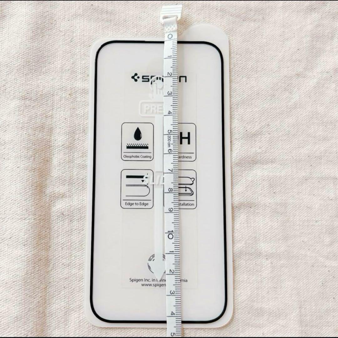 iPhone14 Pro Max ガラスフィルム 2枚 ガイド枠付き フィルム