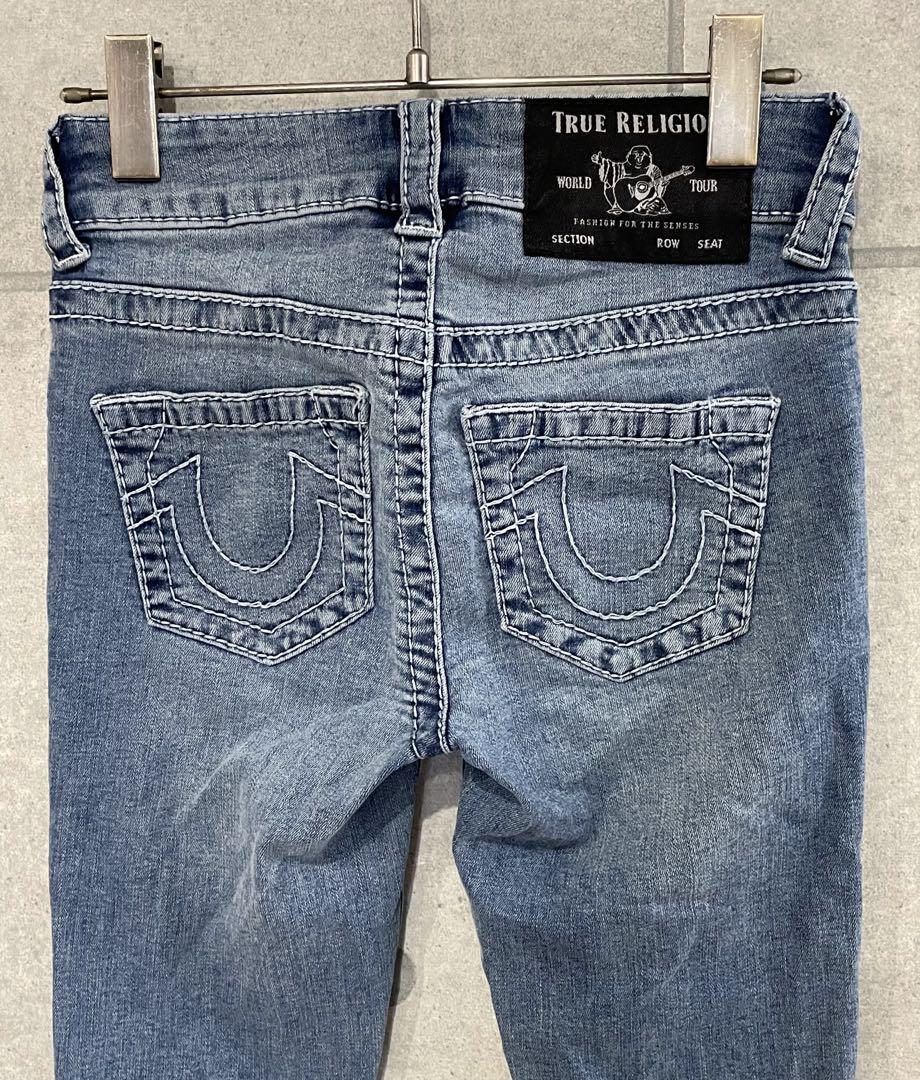 TRUE RELIGION HALLE スキニー デニムパンツ ジーンズ 24 - メルカリ