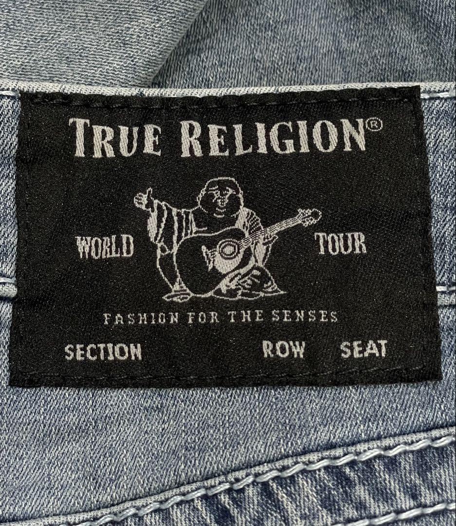 関税送料込★TRUE RELIGION★ロゴ スキニーパンツ ジーンズ TRUE RELIGION トゥルーレリジョン メンズ スキニー ブーツ