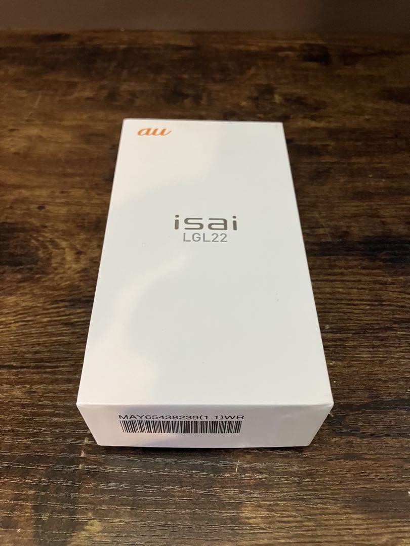 【未使用・白ロム】isai LGL22 ホワイト（LGL22SWA）