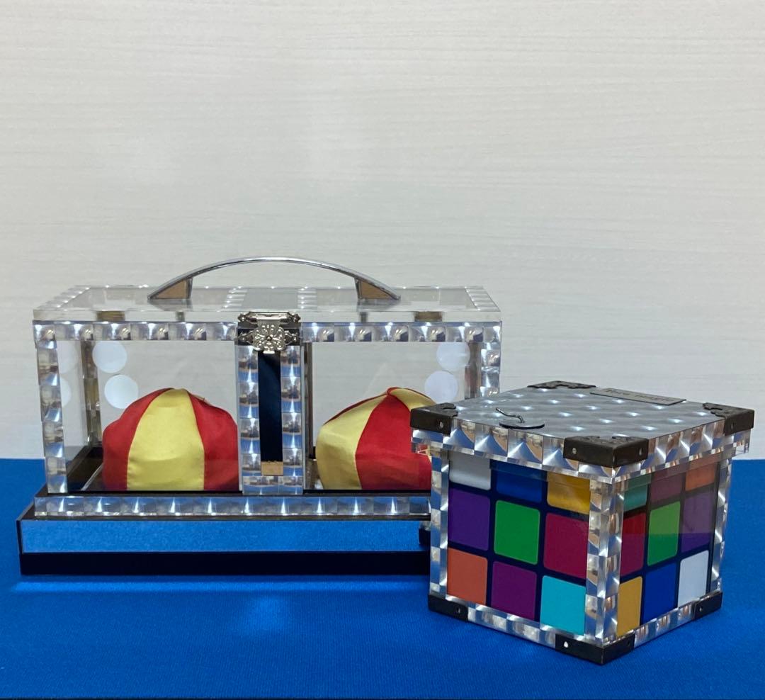 バック of グラッシーキューブ TORA MAGIC 手品傷や汚れあり