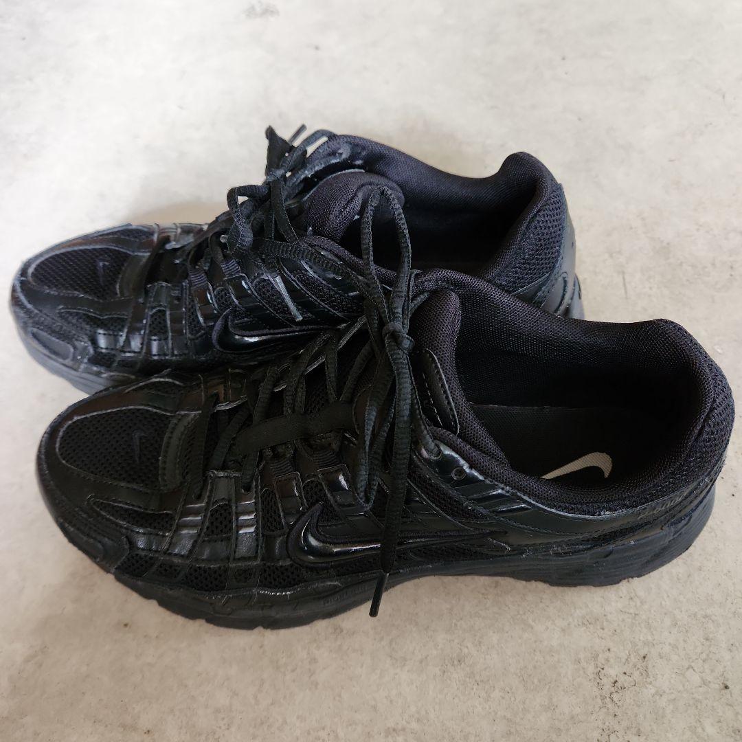 値下げ‼️ NIKEP-6000 オールブラック スニーカー 28.0cm