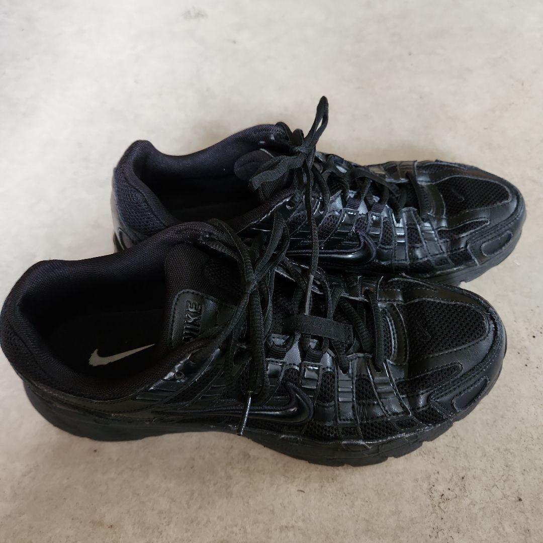 値下げ‼️ NIKEP-6000 オールブラック スニーカー 28.0cm