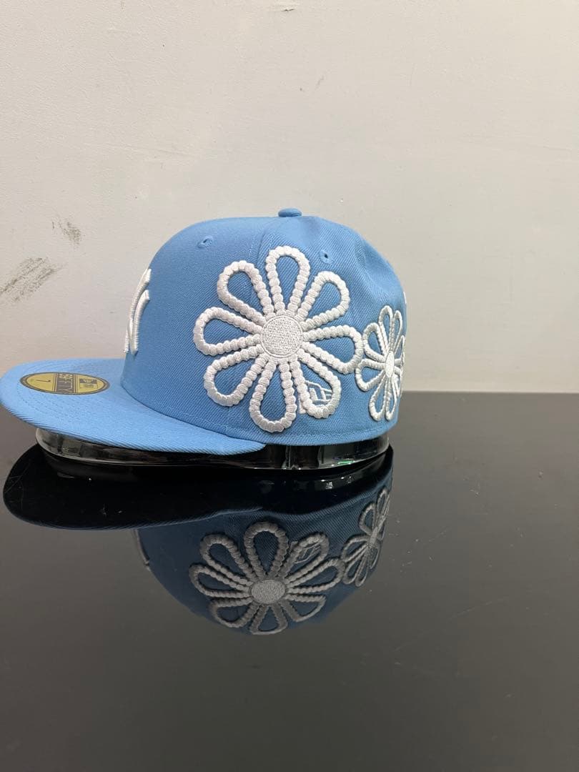 キャップ女子にもオススメ! セントラルシー着用同型ベイビーブルーキャップ 7