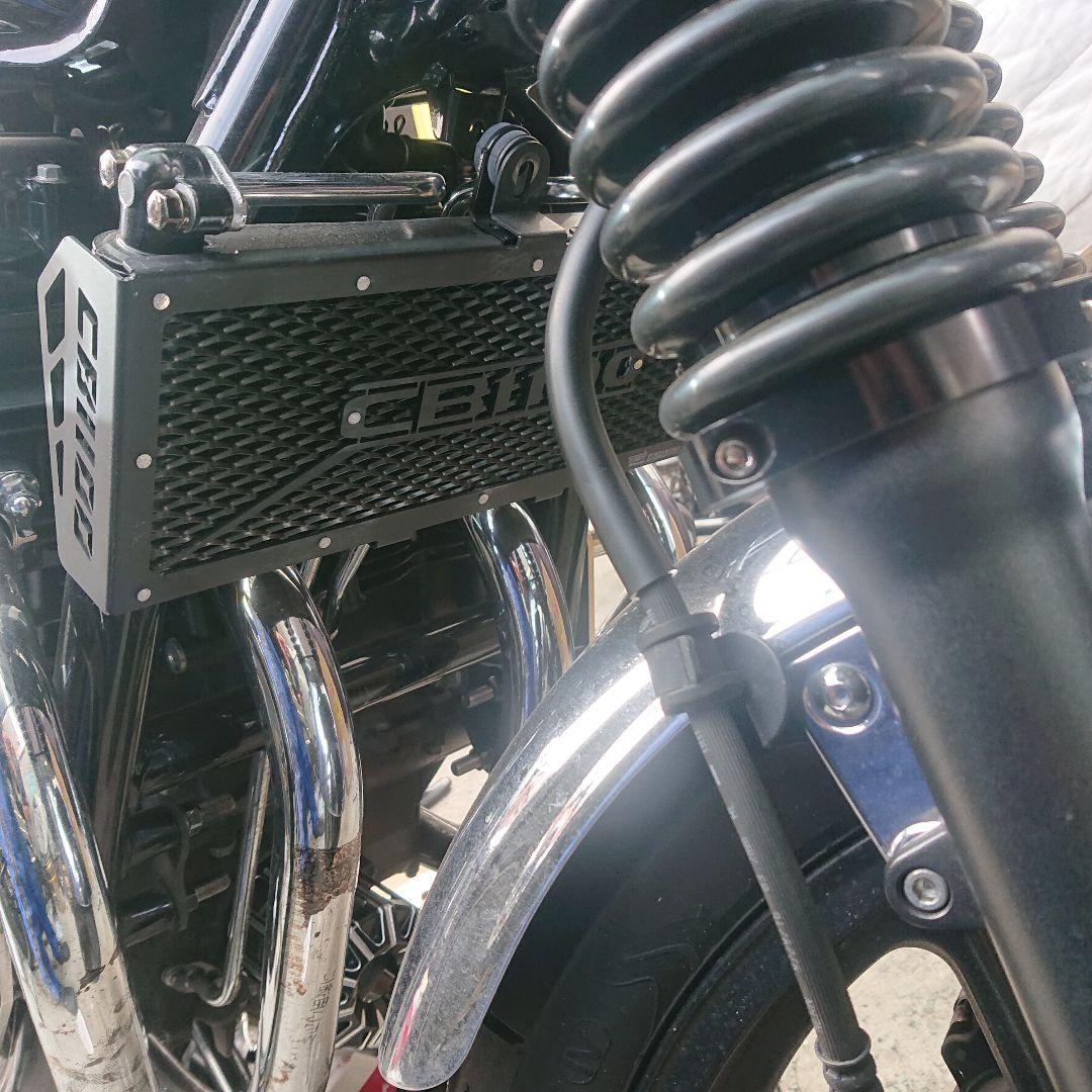 CB1100オイルクーラーガード