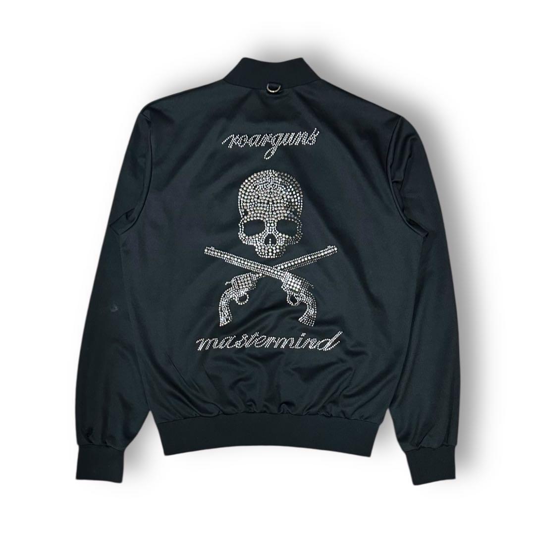 トップス master mind skull rhinestone jacket y2k