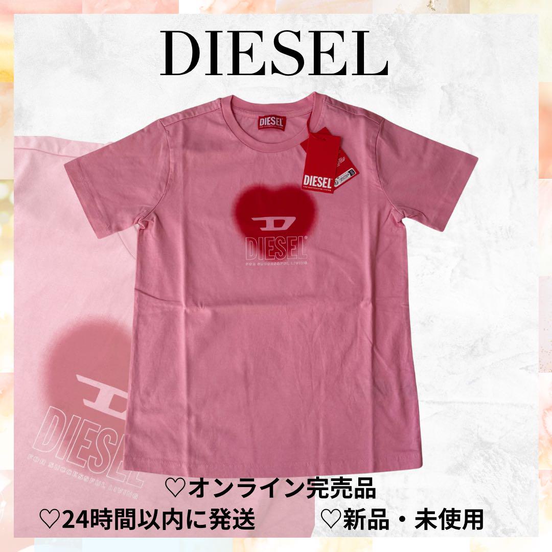 Diesel ディーゼル ハートプリント ブラウス シャツ トップス 総