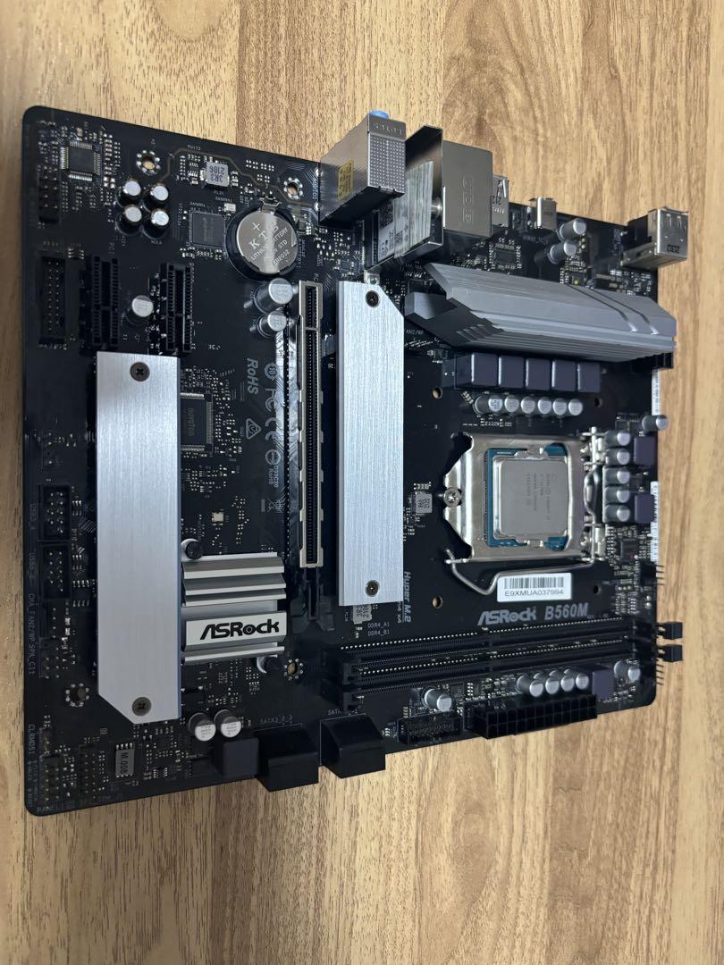 11世代Core i7+B560Mマザーボード他セット