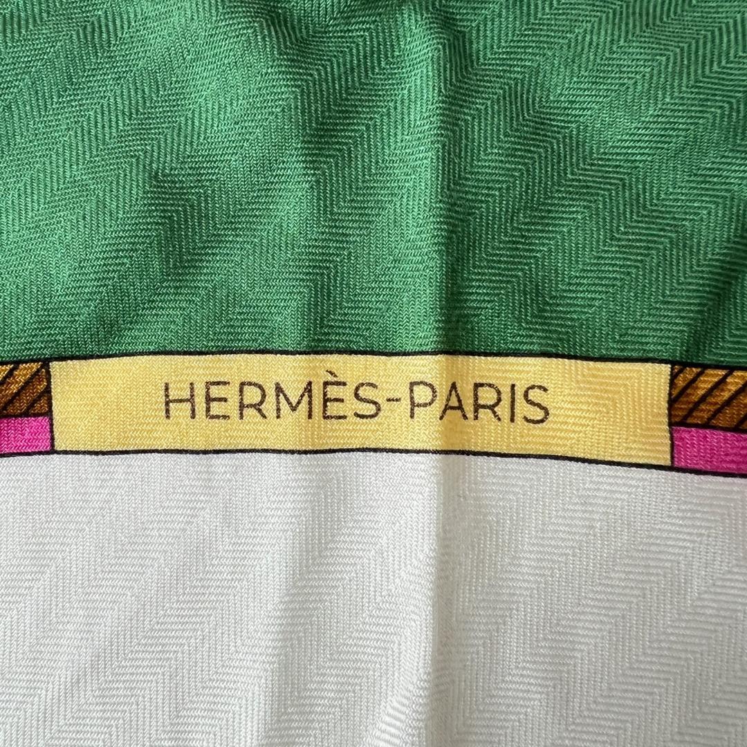 新品 エルメス HERMES トライアングル ジェアン 折畳み式幌の馬車