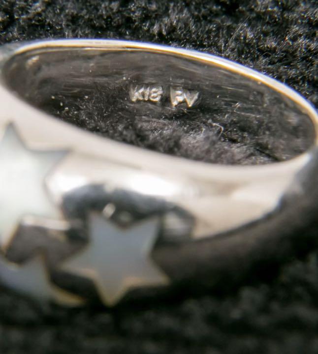 【美品】Ponte Vecchio ポンテヴェキオ K18 リング 重さ10g 美品】Ponte Vecchio ポンテヴェキオ K18 リング 重さ10g