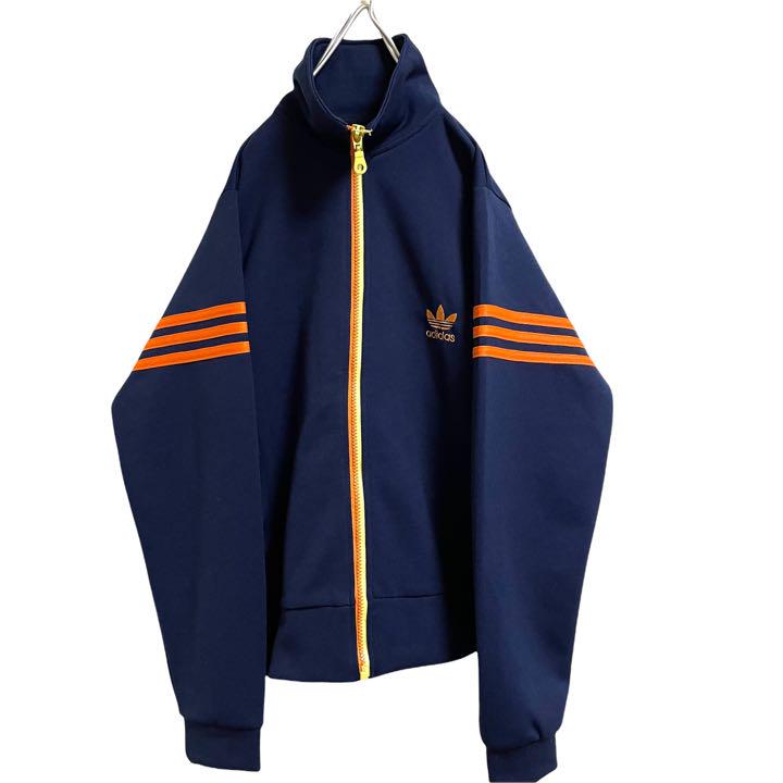 ヴィンテー 人気爆発 OLD adidas アディダス トラックジャケット ジャージ 0LT9C-m16281406707 ハイネック