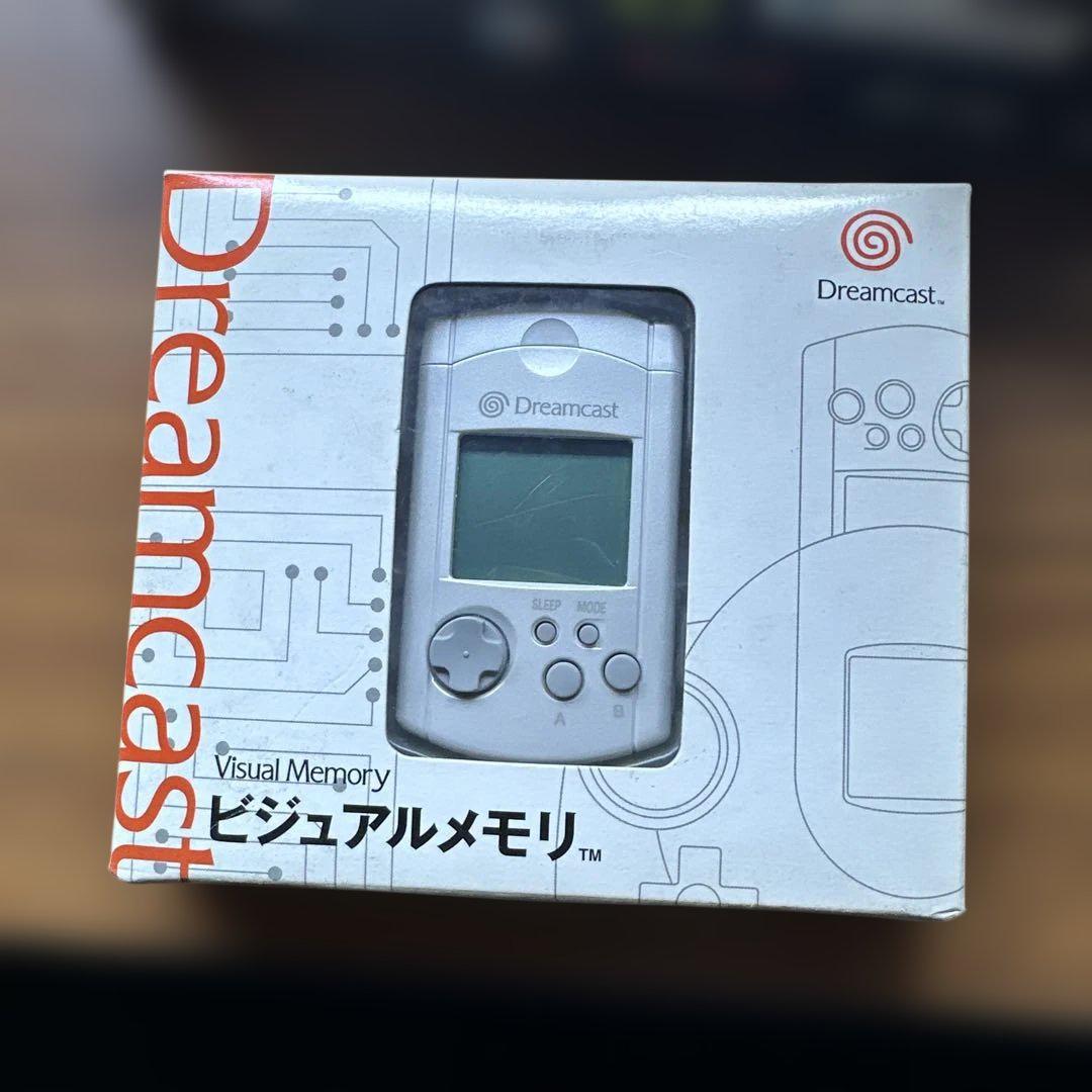 ドリームキャストダイレクト専売品 セガ ビジュアルメモリ パールホワイト