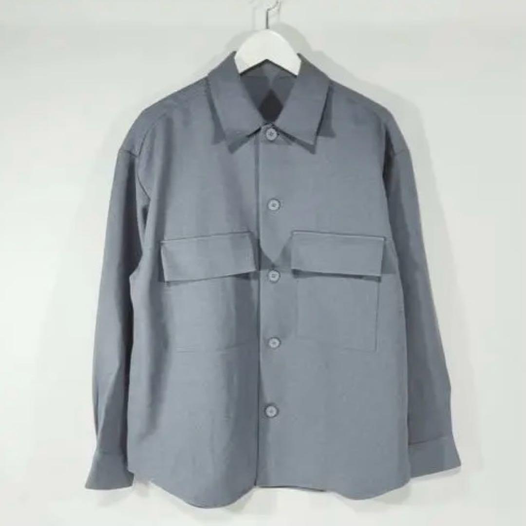 hrt様【専用】Stone  シャツジャケット ブルー Sサイズ CHALLENGER/S/S STONE SHIRT（LT BLUE）［ストーンシャツ-25春夏