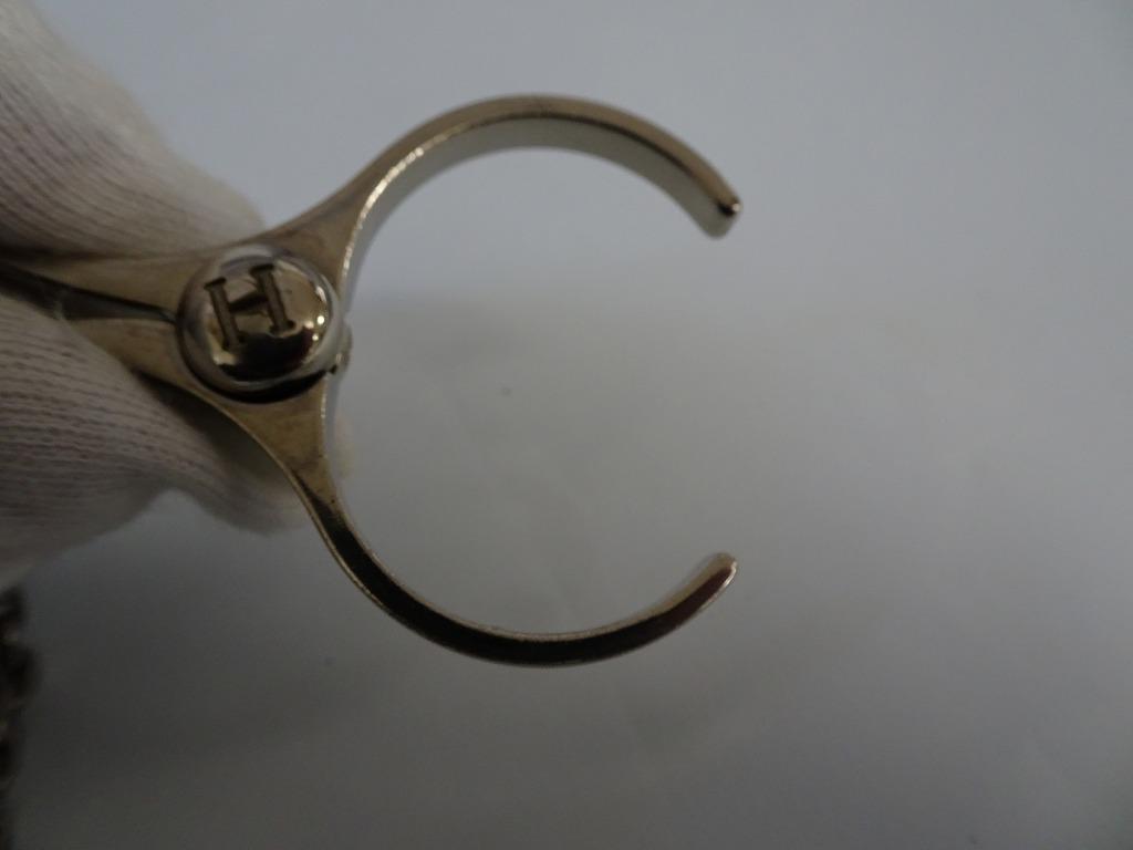 エルメス フィルー グローブホルダー グローブクリップ 手袋 キーホルダー アクセサリーチャーム GP ゴールド レディース 【中古】 ラッピング可
