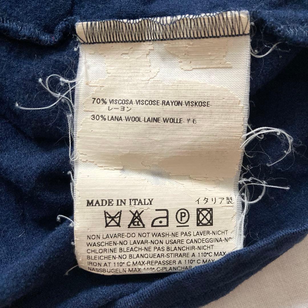 希少　メゾンマルタンマルジェラ　長袖ニット　レイヤード加工　ここのえ期　01SS