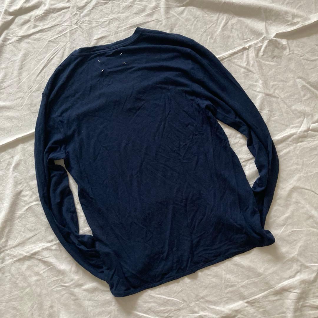 希少　メゾンマルタンマルジェラ　長袖ニット　レイヤード加工　ここのえ期　01SS