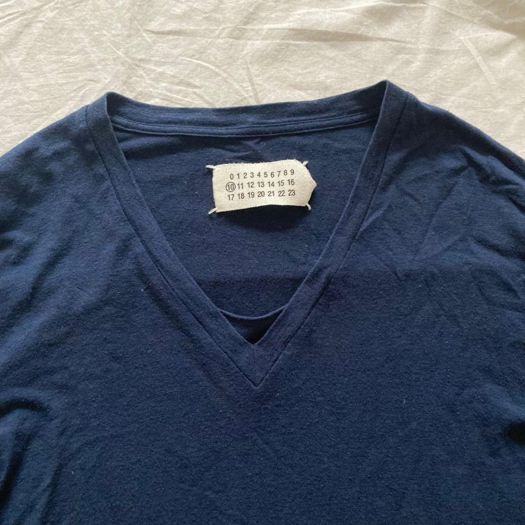 希少　メゾンマルタンマルジェラ　長袖ニット　レイヤード加工　ここのえ期　01SS