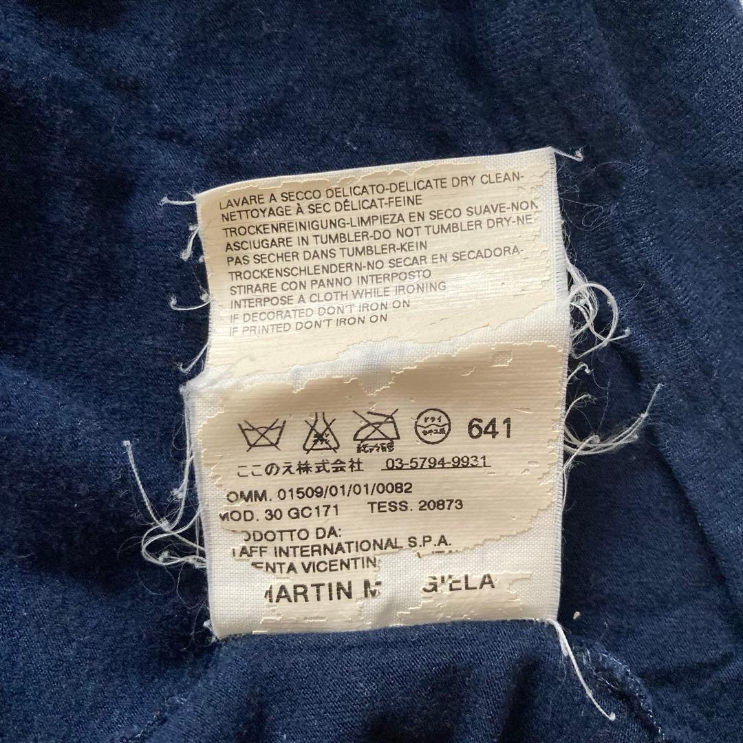 希少　メゾンマルタンマルジェラ　長袖ニット　レイヤード加工　ここのえ期　01SS