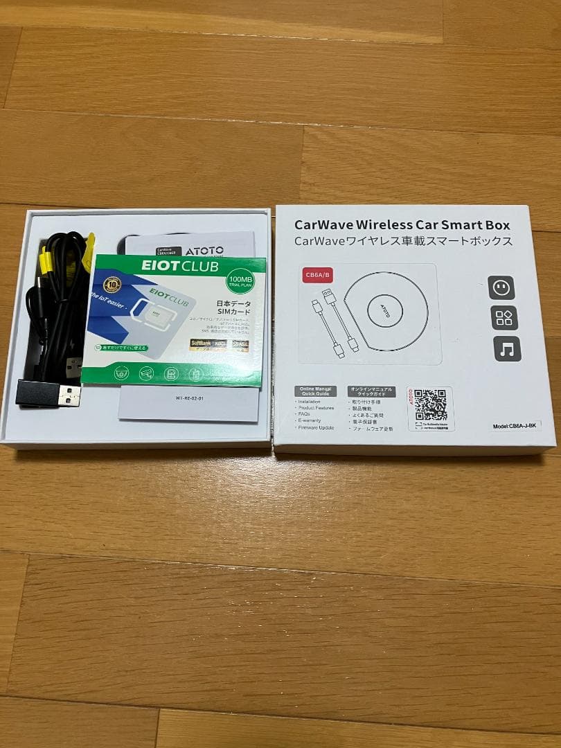 AI BOX ATOTO CB6目立った傷や汚れなし BRIGHTFACE_UK