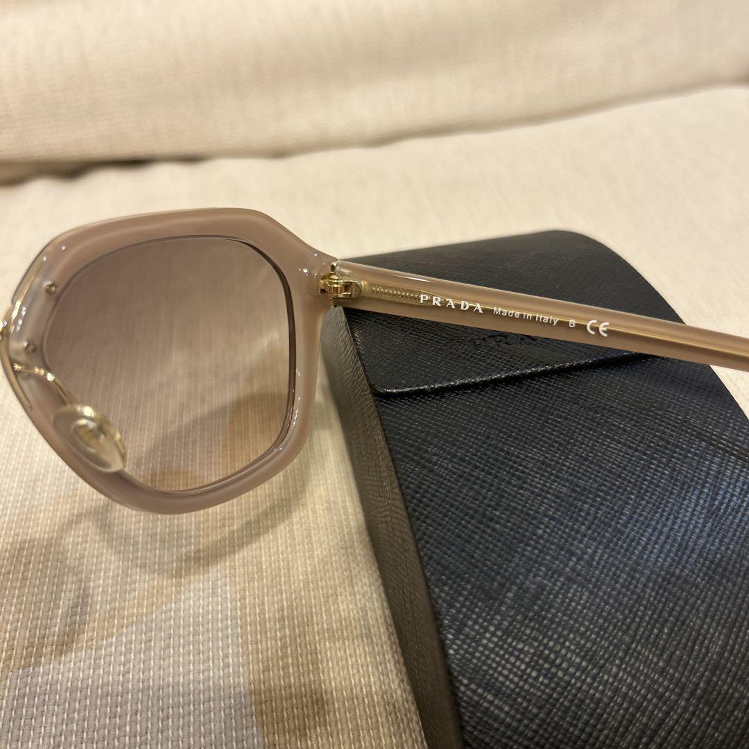 PRADA PR 10WS ピンク　ブラウン サングラス