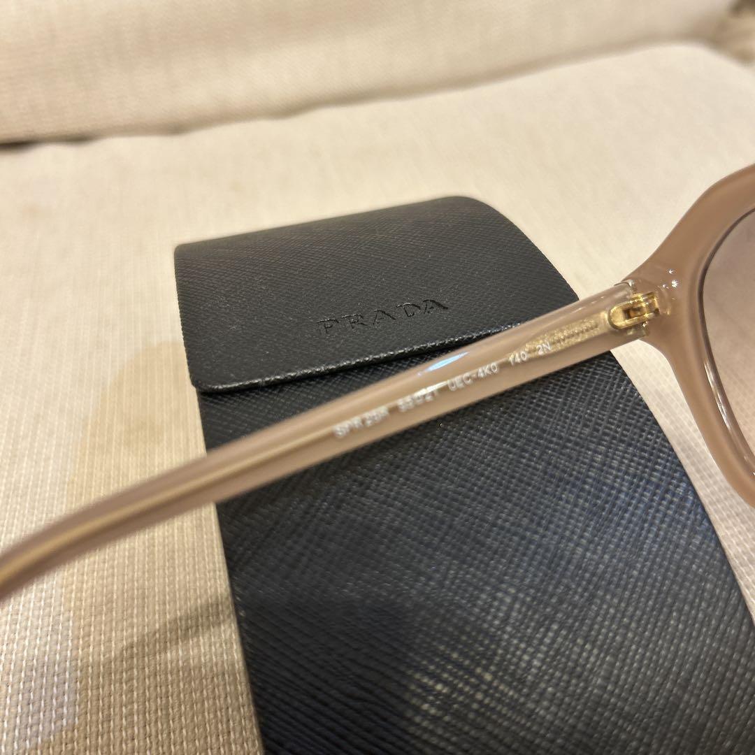 PRADA PR 10WS ピンク　ブラウン サングラス
