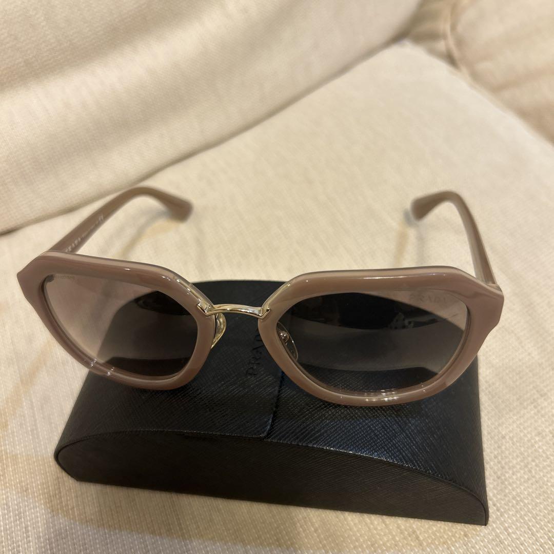 PRADA PR 10WS ピンク　ブラウン サングラス