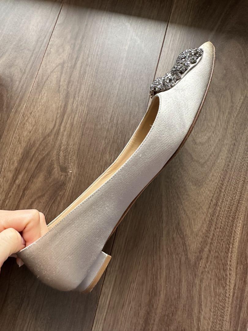 manoloblahnik マノロブラニク　ハンギシ　パンプス　37ハーフ